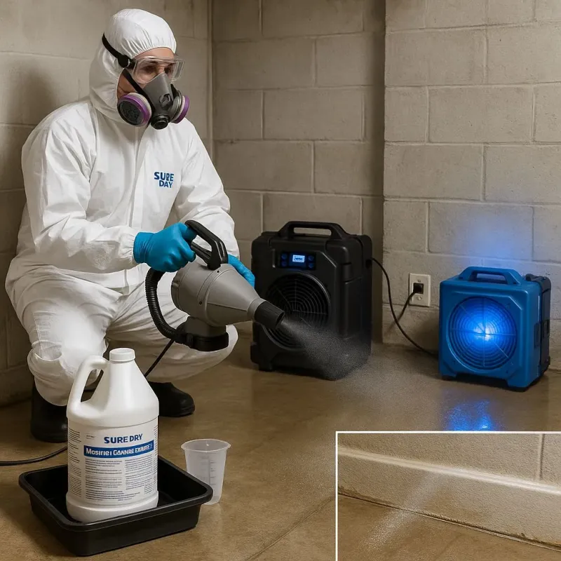 Sanitization and Odor Removal process in Newark, CA
