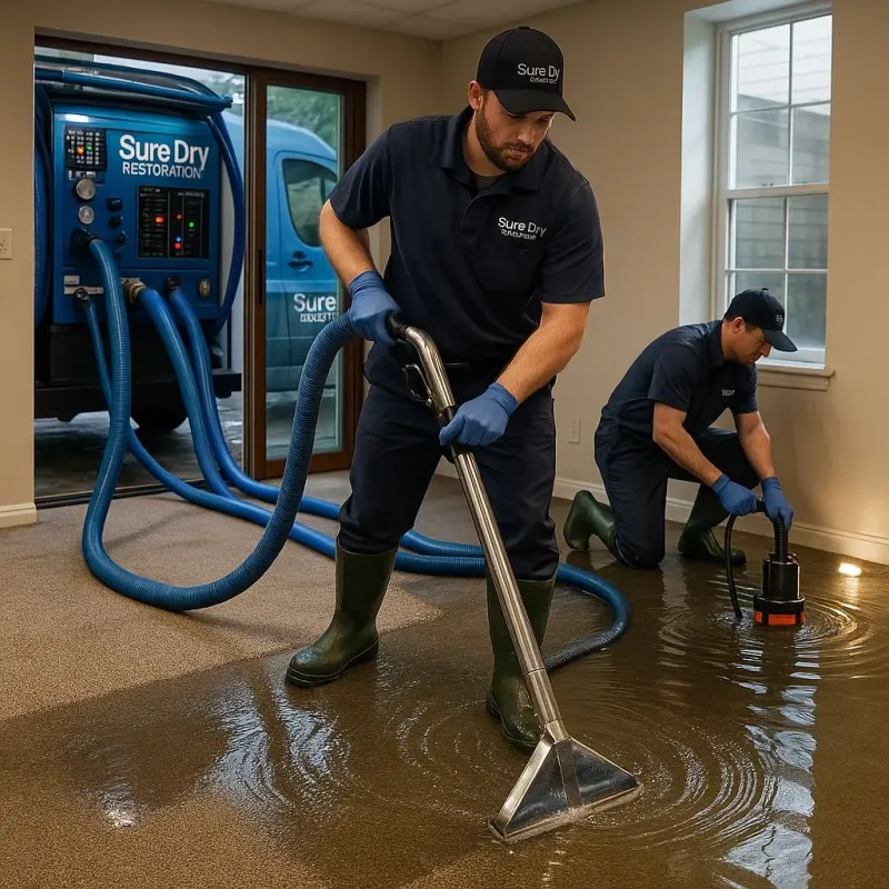 Water Extraction and Removal process in Newark, CA